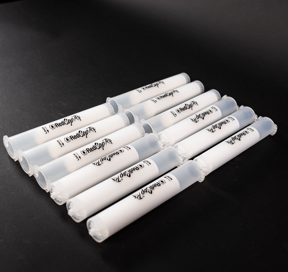 CombiFlash® Prepacked Silica Gel Disposable Sample Load Cartridges, 65 Gram (Pack of 12) - Ideal for Flash Chromatography, Laboratory Sample Purification & Chemical Separation