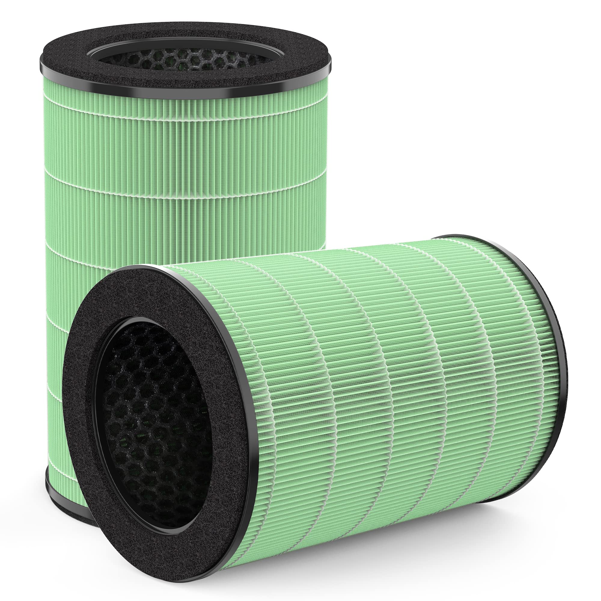 AP-T45 AP-T40FL Replacement Air Purifier Filters 3-Pack - Compatible with HoMedics Total Clean 5-in-1 Air Purifier Models AP-T40, AP-T40WT, AP-T45-WT, AP-T45-BK - HEPA Filter for Dust, Pollen, Pet Dander - Perfect for Home, Office, and Bedroom Air Purification
