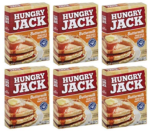Hungry Jack Buttermilk Complete Pancake & Waffle Mix - 32oz (2 Pack) | 3-Pack Value Bundle | Perfect for Breakfast, Brunch & Family Gatherings