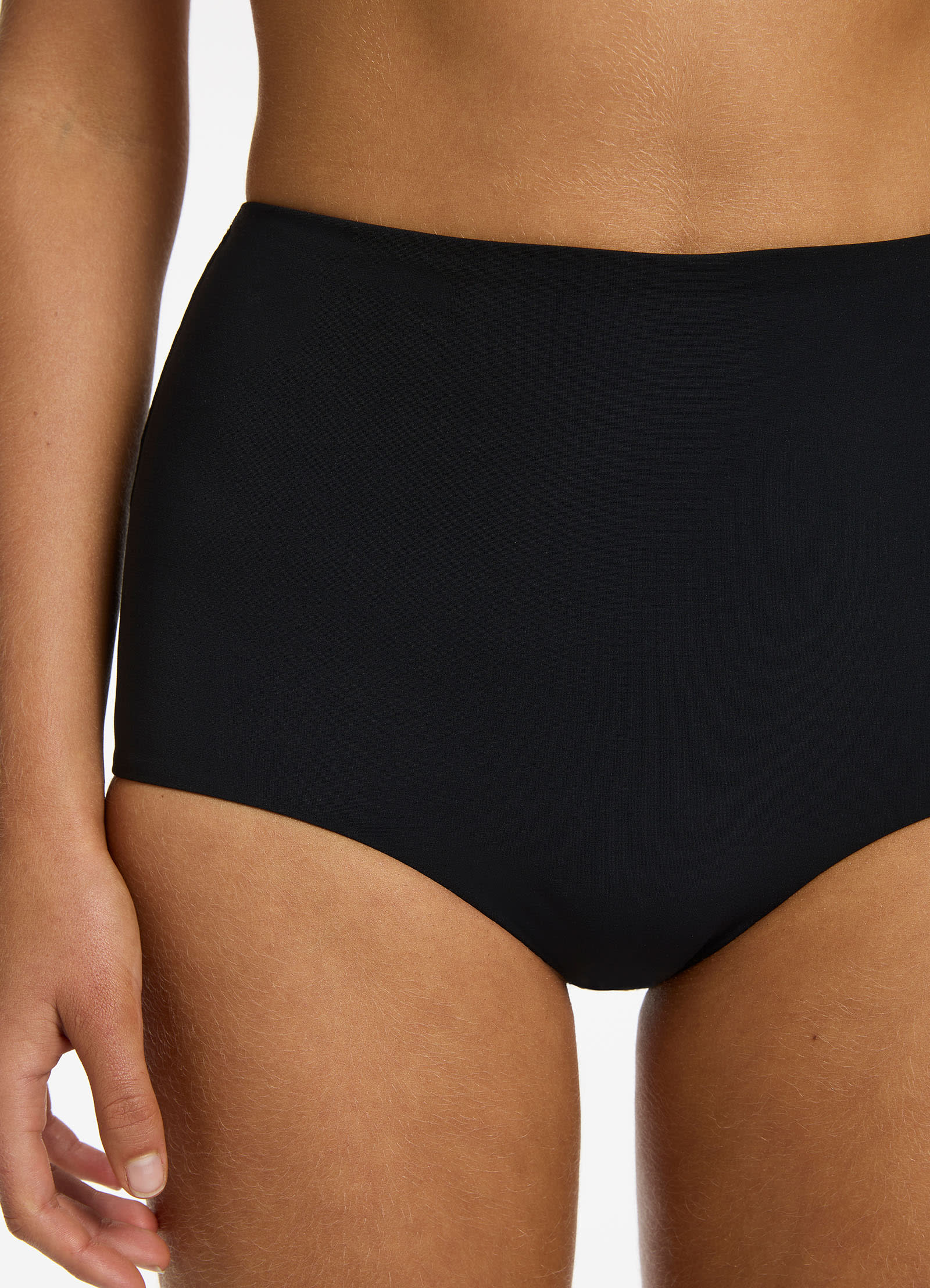 Jetset High Waist Boyleg Bikini Bottom - Black | Women's Swimwear for Beach, Pool & Vacation | Comfortable & Stylish Swim Shorts