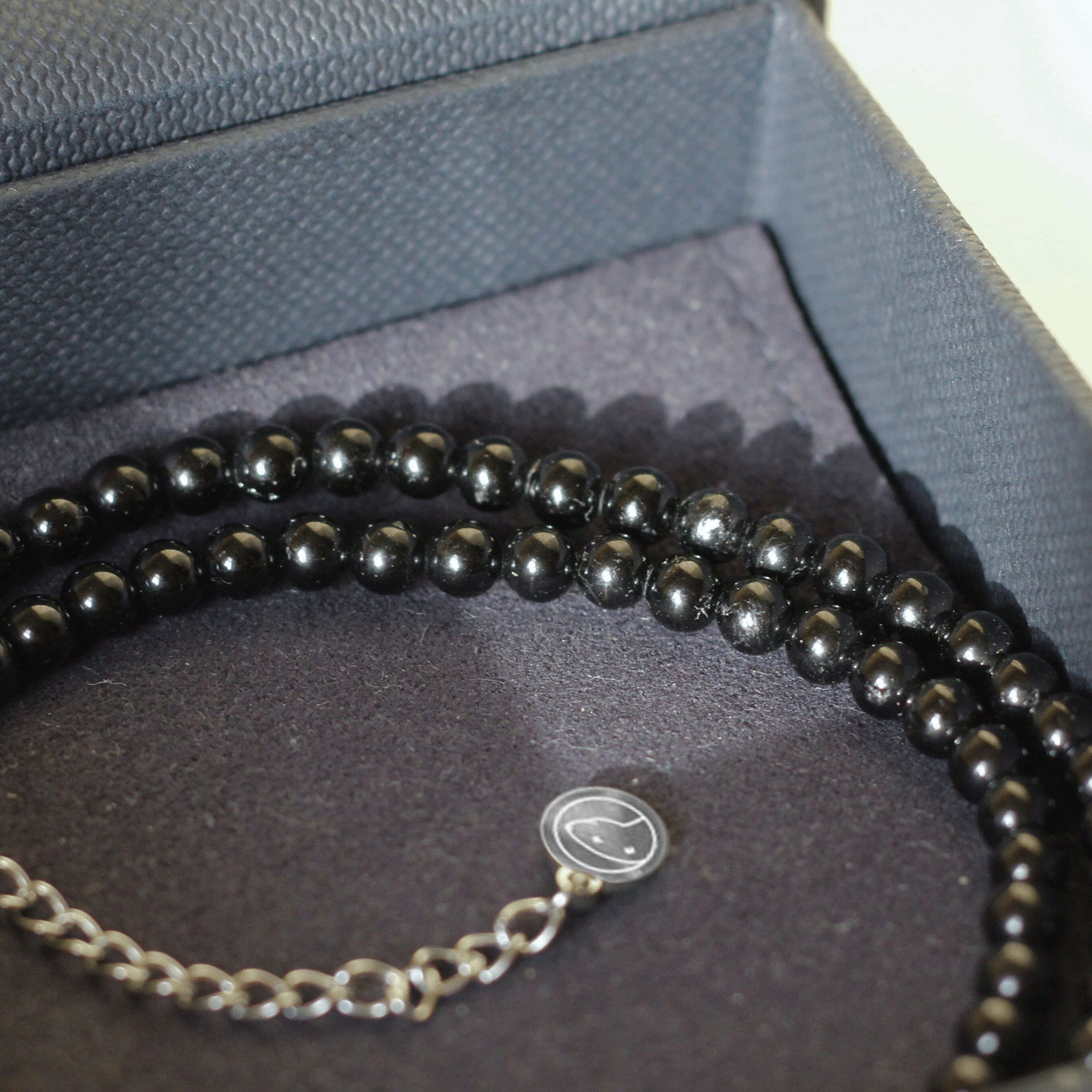 Black Tourmaline Beaded Necklace - Mini Healing Crystal Jewelry for Women - Protection & Positive Energy - Perfect for Meditation, Yoga & Everyday Wear