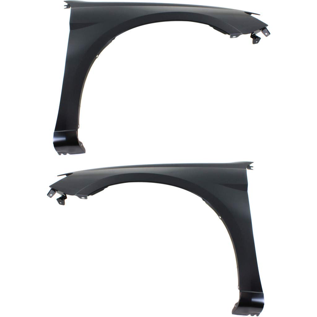 Chrysler 200 Front Fender Pair (2011-2014) - Driver & Passenger Side | Compatible with S/LX/Limited/Touring Models | CAPA Certified Replacement Parts (CH1240274 + CH1241274, 68079073AB + 68079072AB) | Perfect for Auto Body Repair & Restoration Projects