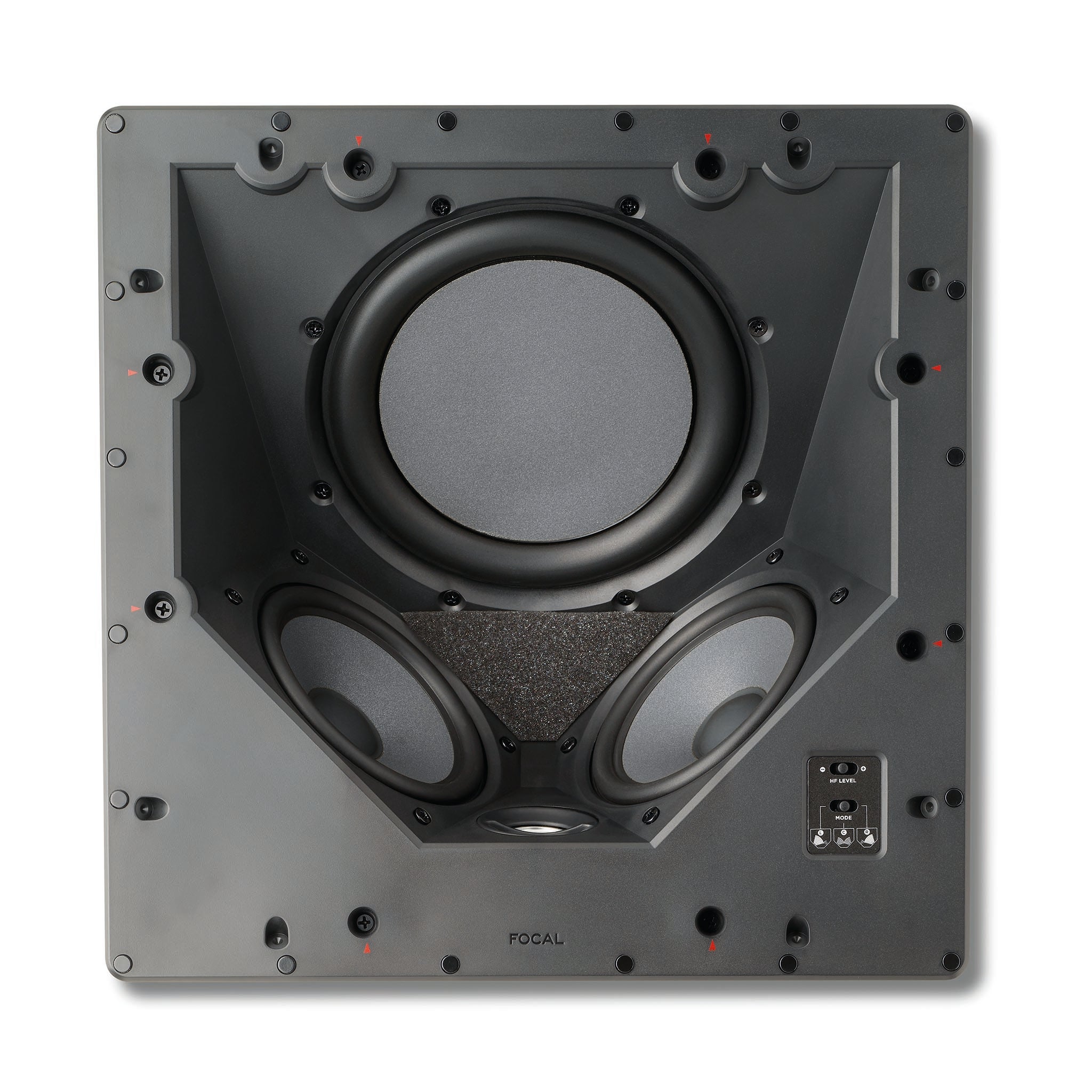 Focal 100ICLCR5 In-Wall & In-Ceiling Speaker - High-Quality Home Theater & Surround Sound System for Living Room, Bedroom, or Office Audio Setup
