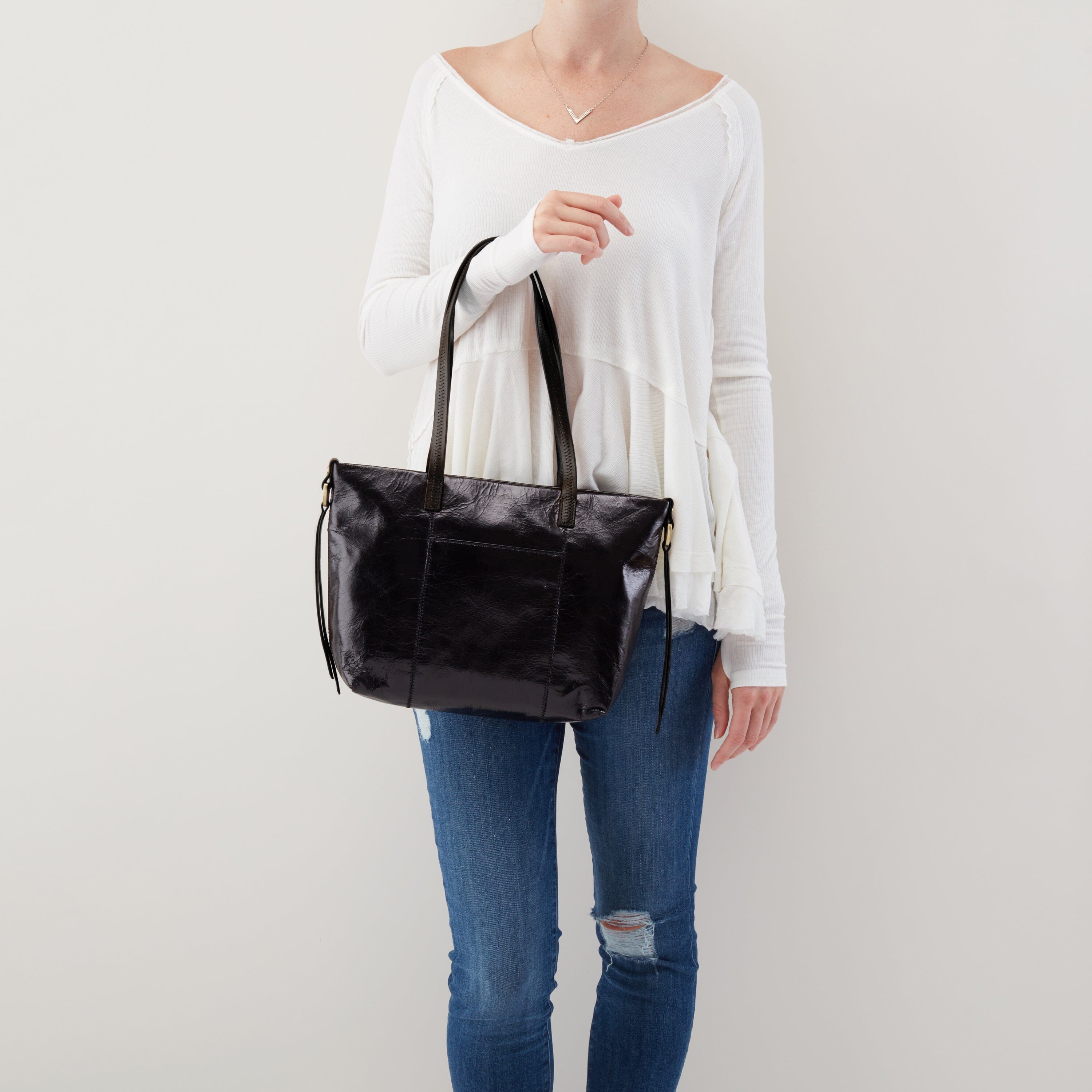 HOBO CECILY TOTE - Stylish Women's Leather Shoulder Bag for Work, Travel & Everyday Use | Durable & Spacious Handbag for Office, Commute & Shopping