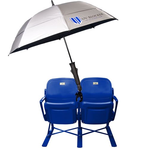 UV-Blocking Sun Umbrella with Sports Holder Kit - Portable Shade Solution for Beach, Golf, Outdoor Activities & Travel