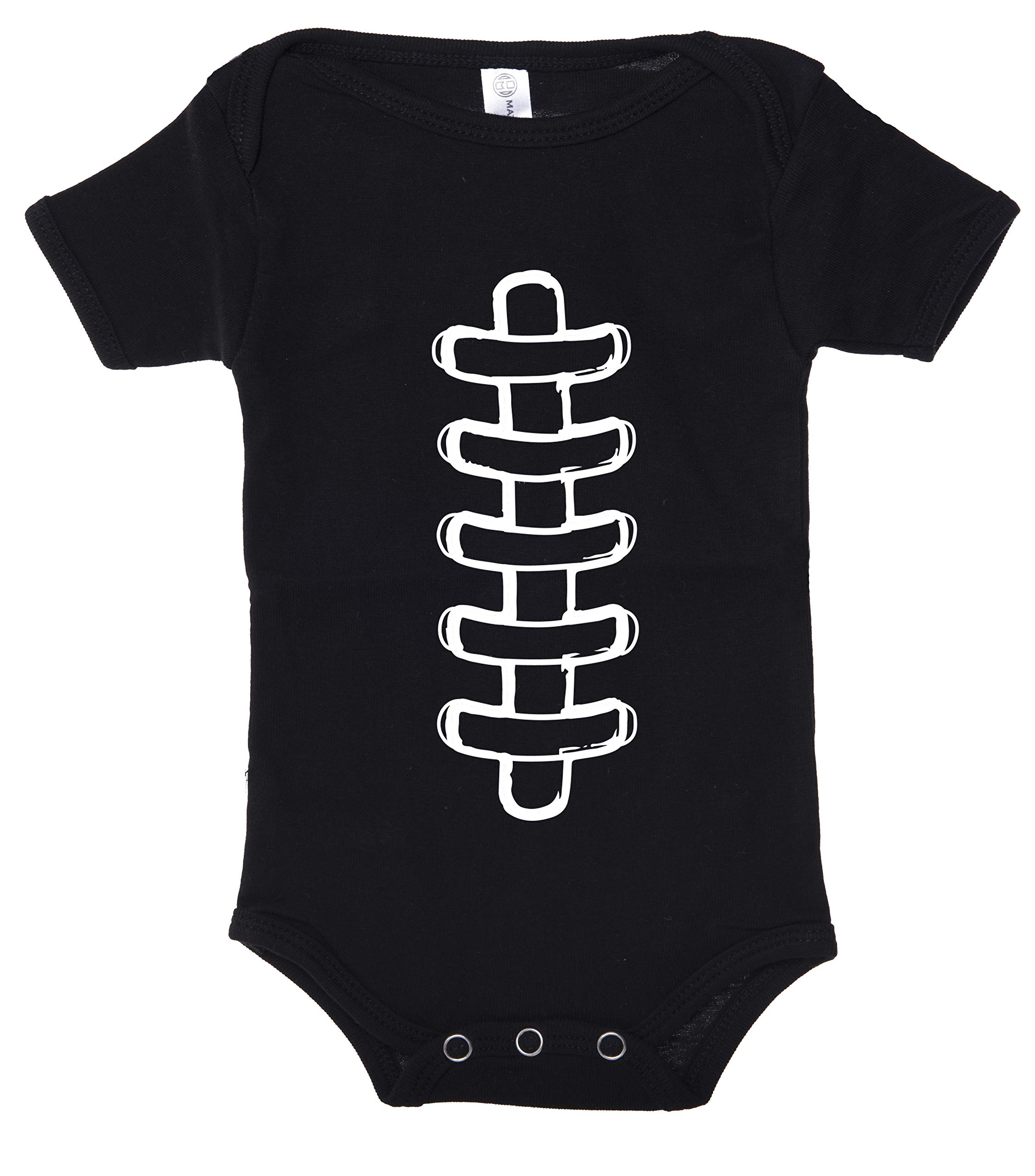 Baby Football One-Piece Romper - Cute Graphic Bodysuit & Jumper for Newborns & Toddlers - Perfect for Game Day, Family Photos & Playtime
