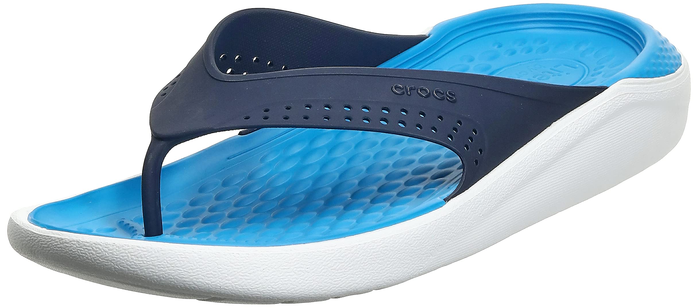 Crocs Unisex-Adult Literide Flip Flops Sandals - Lightweight Comfortable Beach & Pool Slides for Men and Women - Perfect for Summer, Vacation, and Outdoor Activities