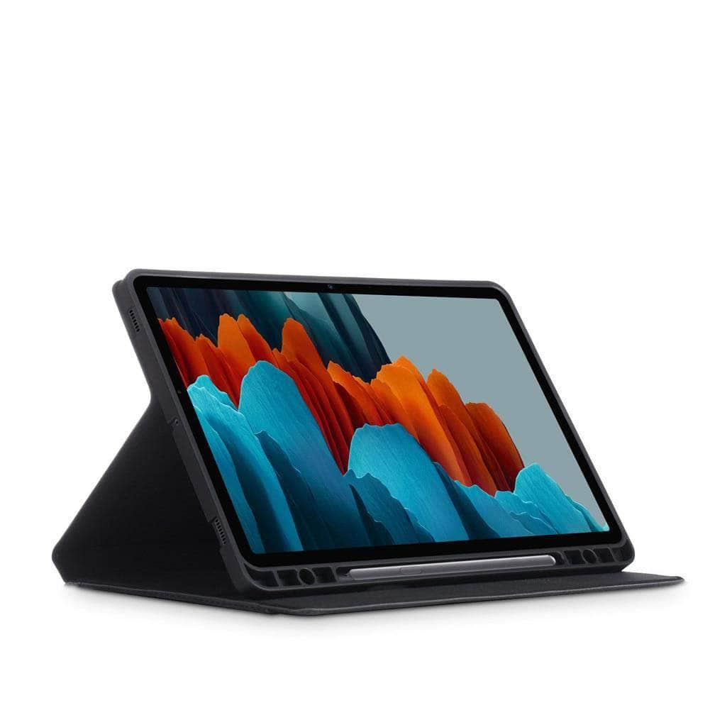 Samsung Galaxy Tab S7 11-inch Case (T870/T875) - Premium Folding Flip Stand Wallet Cover for Protection | Perfect for Work, Travel & Entertainment