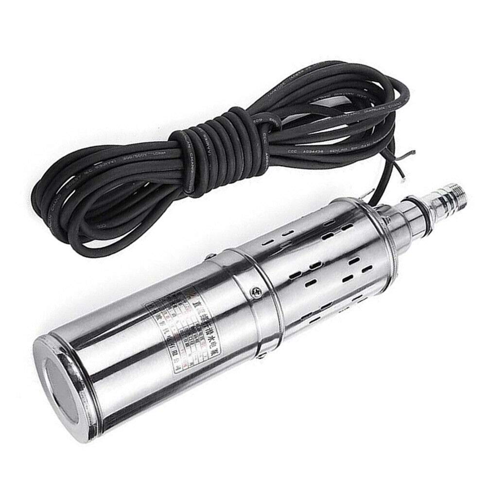 12V 180W Solar Submersible Deep Well Water Pump with 30m Lift - DC Powered for Off-Grid Homes, Irrigation & Livestock Watering