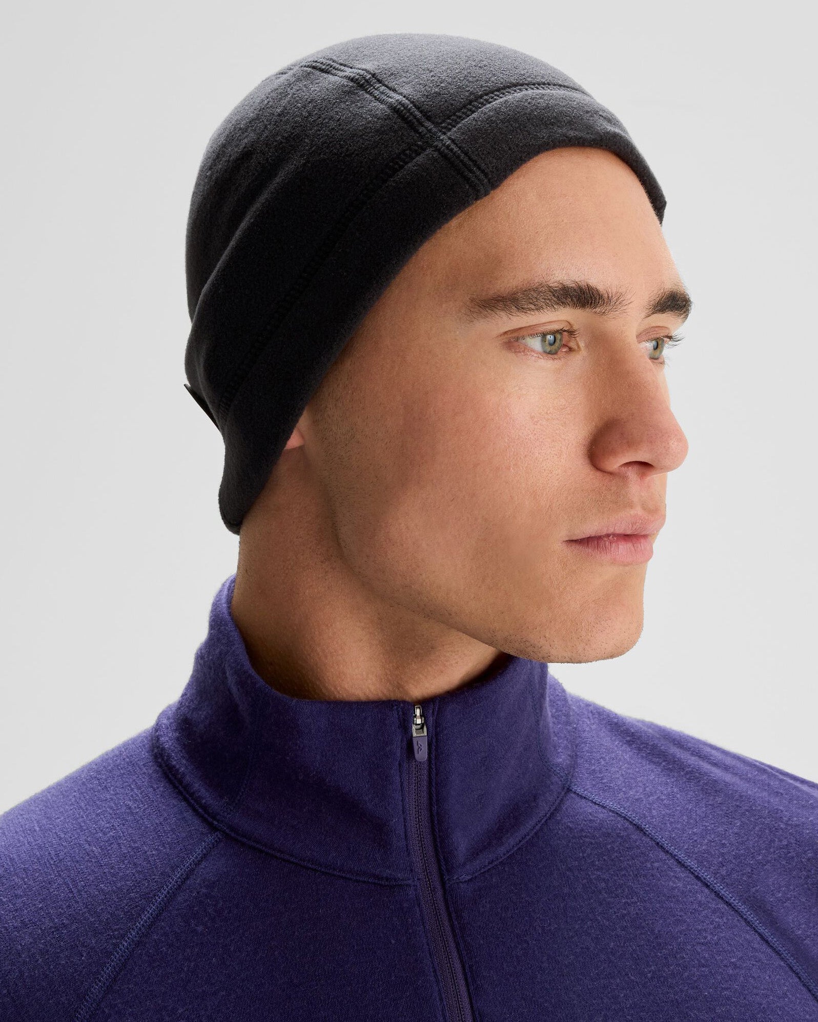 Ridge 100 PrimaLoft® Bio Fleece Beanie - Black | Warm Winter Hat for Men & Women | Perfect for Skiing, Hiking & Outdoor Activities