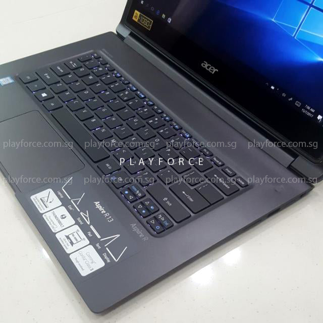 Aspire R13 Laptop - Intel Core i5 6200U Processor, 256GB SSD Storage, 13.3 Inch Touchscreen Display - Perfect for Work, Study & Entertainment