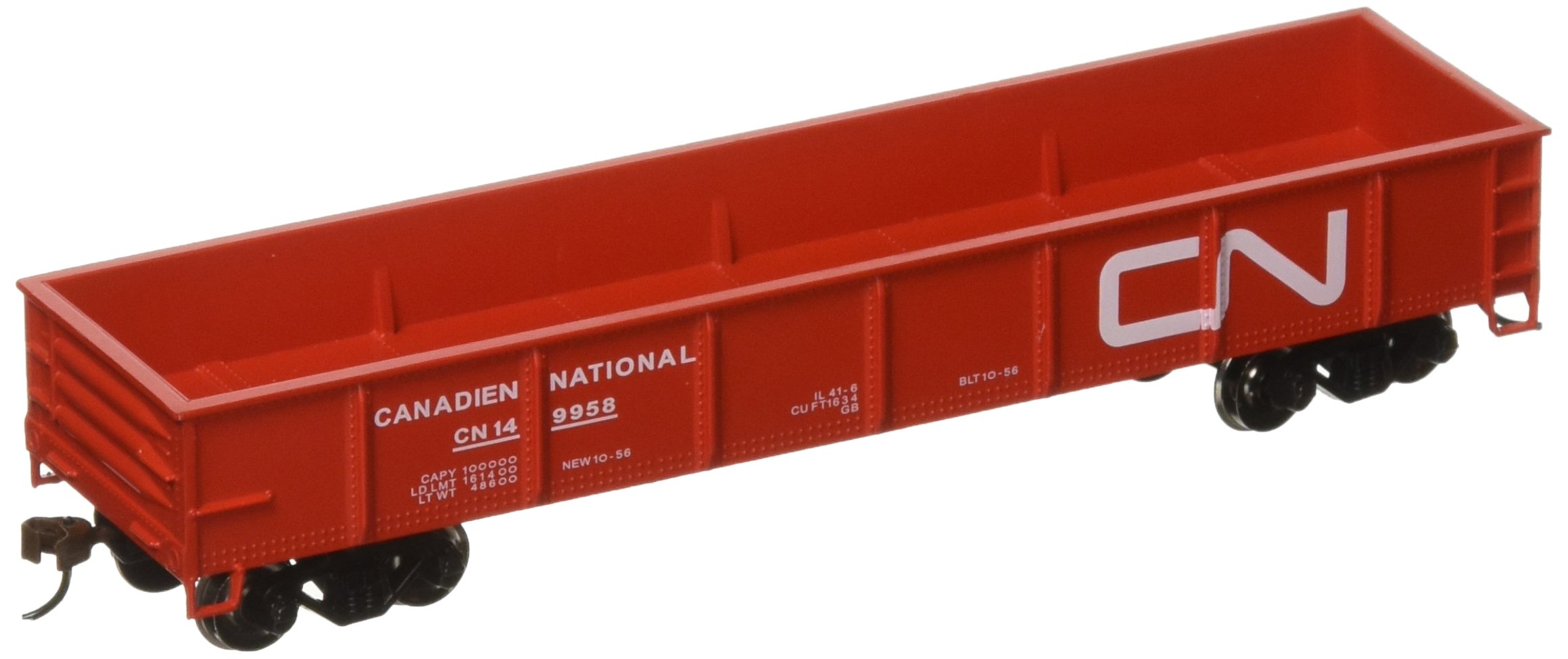 Bachmann Trains HO Scale 40' Gondola - Canadian National Railway Model for Train Enthusiasts - Perfect for Model Train Layouts & Collectors