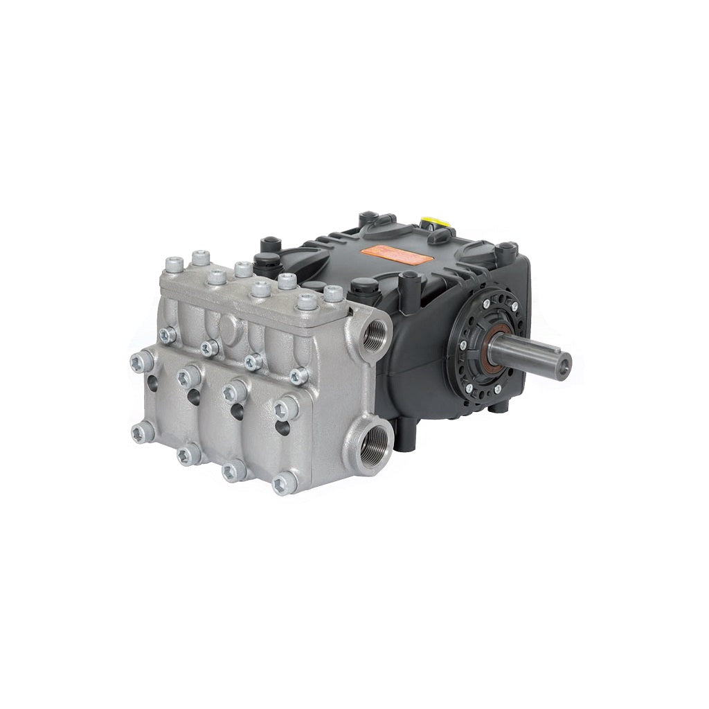 Interpump 70 Series WK6 High Pressure Pump - 1450 PSI, 16.4 GPM, Solid Shaft - Ideal for Pressure Washing, Car Washing, and Industrial Cleaning