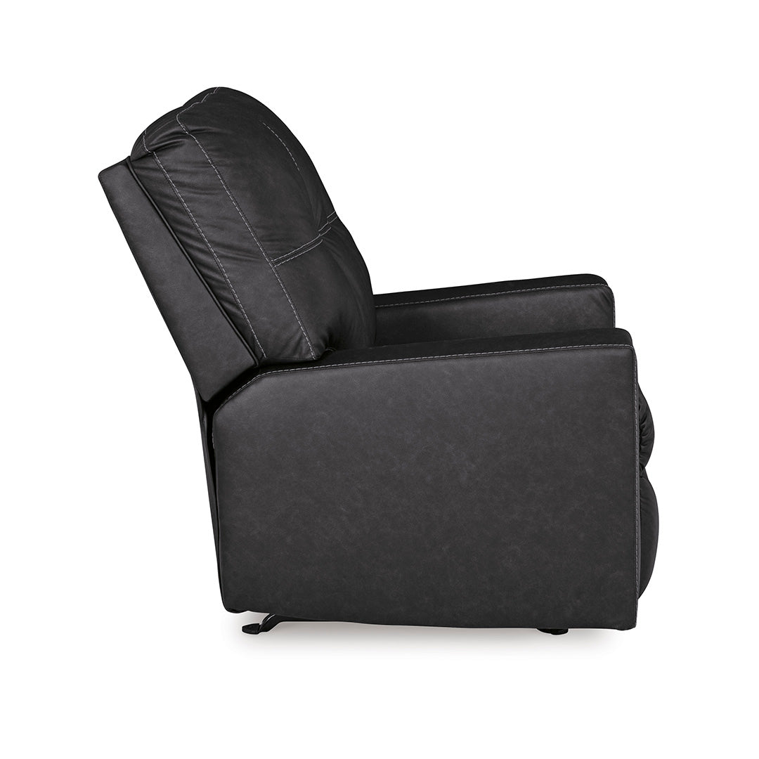Barlin Mills Rocker Recliner Chair - Comfortable Swivel Glider Reclining Lounge Chair with Padded Cushions - Perfect for Living Room, Nursery, and Bedroom Relaxation