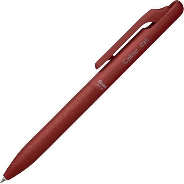 Premium Calme Ballpoint Pen - Smooth Writing, Comfort Grip - Ideal for Office, School & Note Taking - Pentel Brand