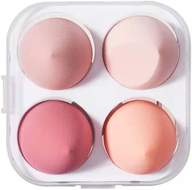 LA VENUST 8-Piece Makeup Sponge Set - Foundation Blending Beauty Sponge for Liquid, Cream & Powder - Multi-Colored Cosmetic Sponges for Flawless Makeup Application - Perfect for Daily Use, Travel & Professional Makeup Artists