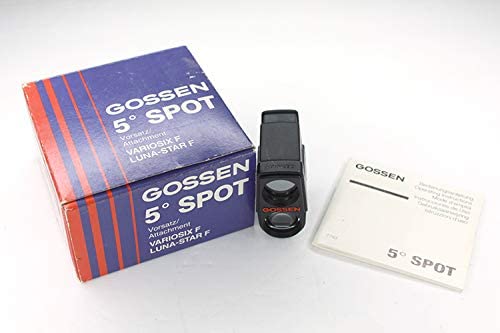 Gossen 5 Degree Spot Attachment for Luna Star F & F2 Flash Meters - Perfect for Studio Photography & Precise Light Measurement