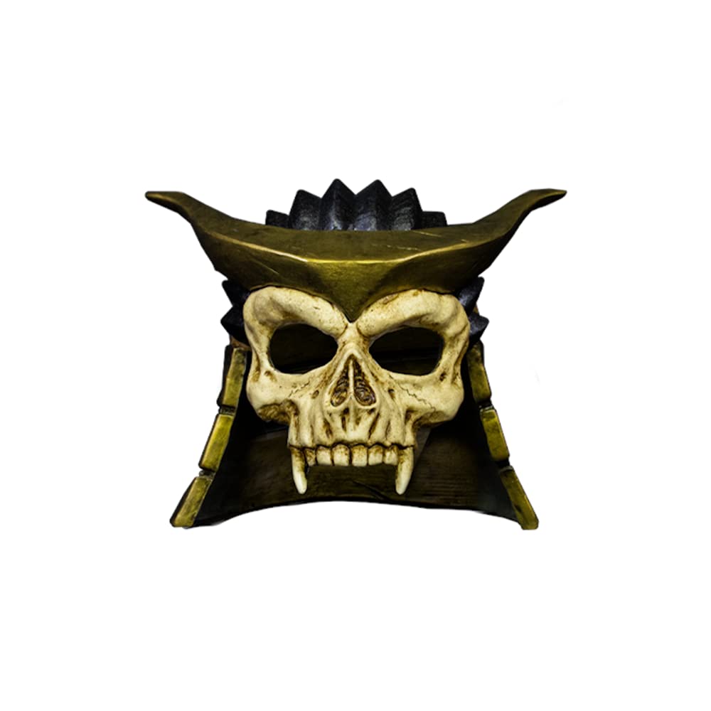 Mortal Kombat Shao Kahn Mask - Official Replica Cosplay Costume Accessory for Halloween, Gaming Conventions & Themed Parties