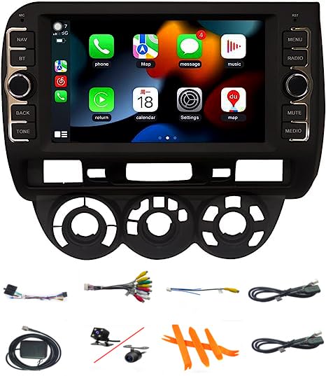 Honda Fit Jazz 2004-2007 Android 13 Car Stereo - 8