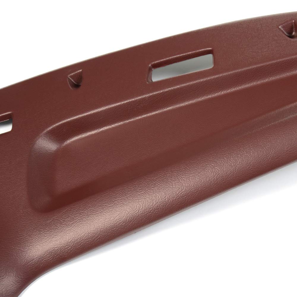 PIT66 Dash Cover for 1994-1997 Dodge Ram 1500/2500/3500 Trucks - Red Dashboard Protector | UV Protection & Anti-Slip Design for Interior Customization & Heat Resistance