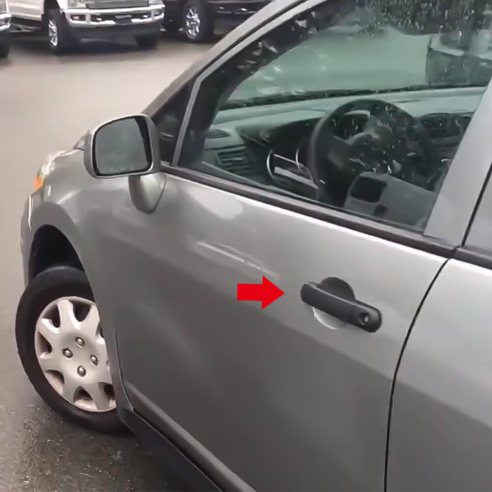 2007-2012 Nissan Versa Left Front Passenger Exterior Door Handle Replacement - Durable & Exact Fit for Smooth Door Operation | Perfect for DIY Repairs & Auto Body Shops