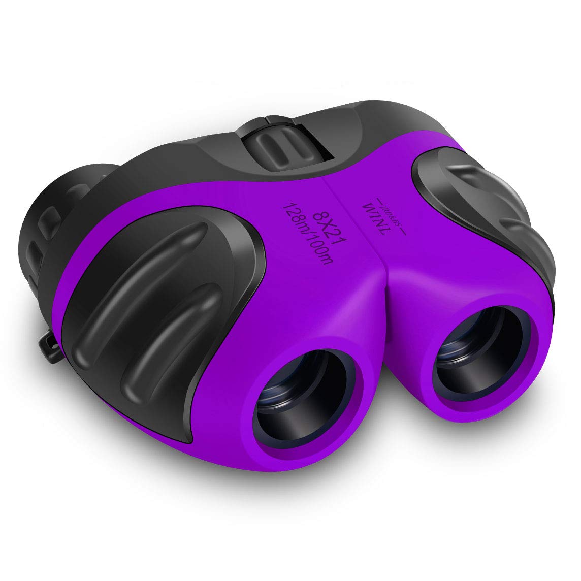 **VNVDFLM Kids Binoculars for Bird Watching - Compact & Lightweight Telescope for Boys & Girls Ages 3-10 - Perfect Easter Gift, Outdoor Exploration & Wildlife Observation (Purple)**