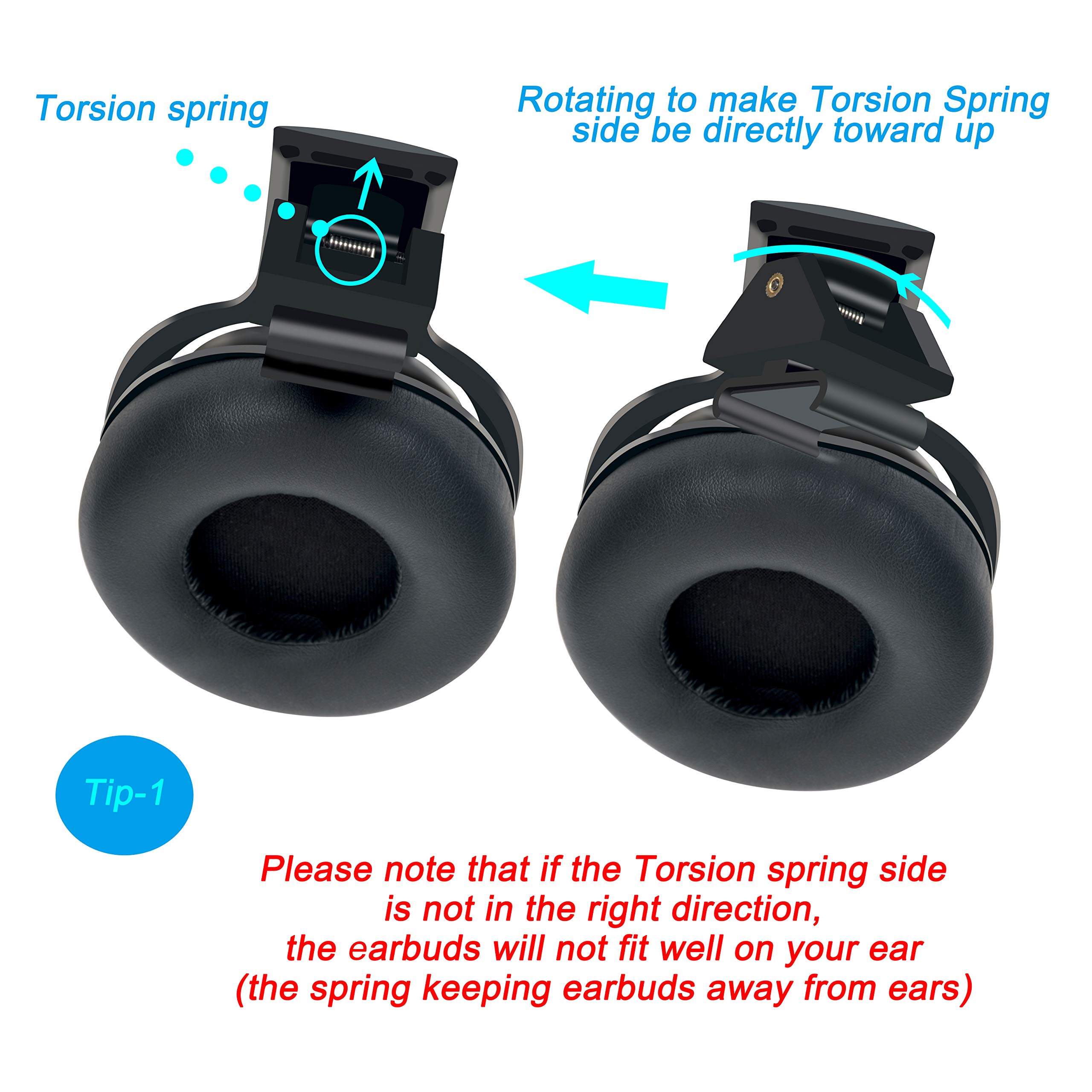 New Version Stereo 3D VR Headphones with Deep Bass - Custom Made for Oculus Quest 1 (Gen 1) - Enhanced Sound Quality & Immersion (Not Compatible with Quest 2) - Perfect for Gaming, Movies & Virtual Reality Experiences