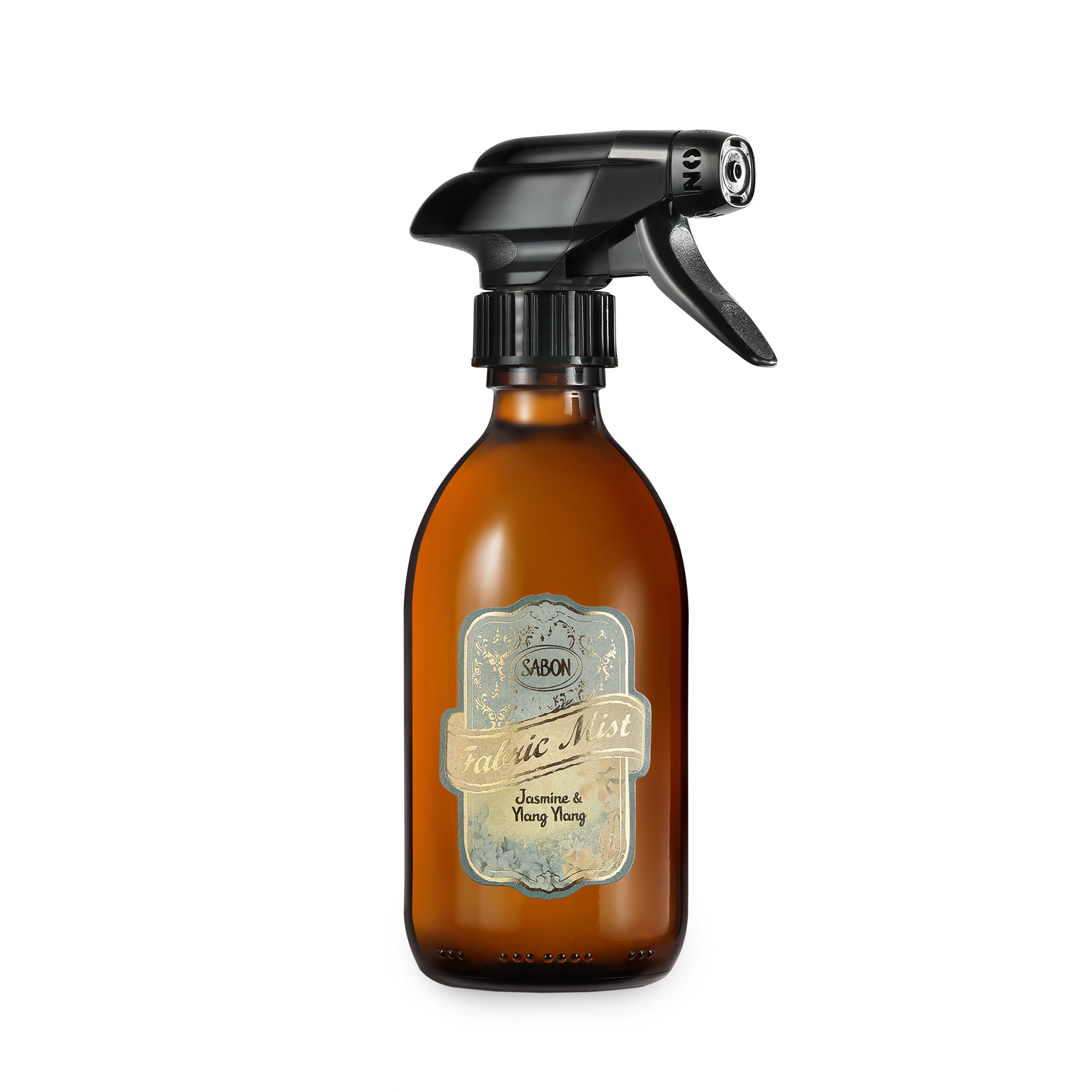 Premium Fabric Mist with Jasmine & Ylang Ylang - 300mL Natural Fabric Refresher Spray for Clothes, Linens & Home - Eliminates Odors & Freshens Fabrics Instantly