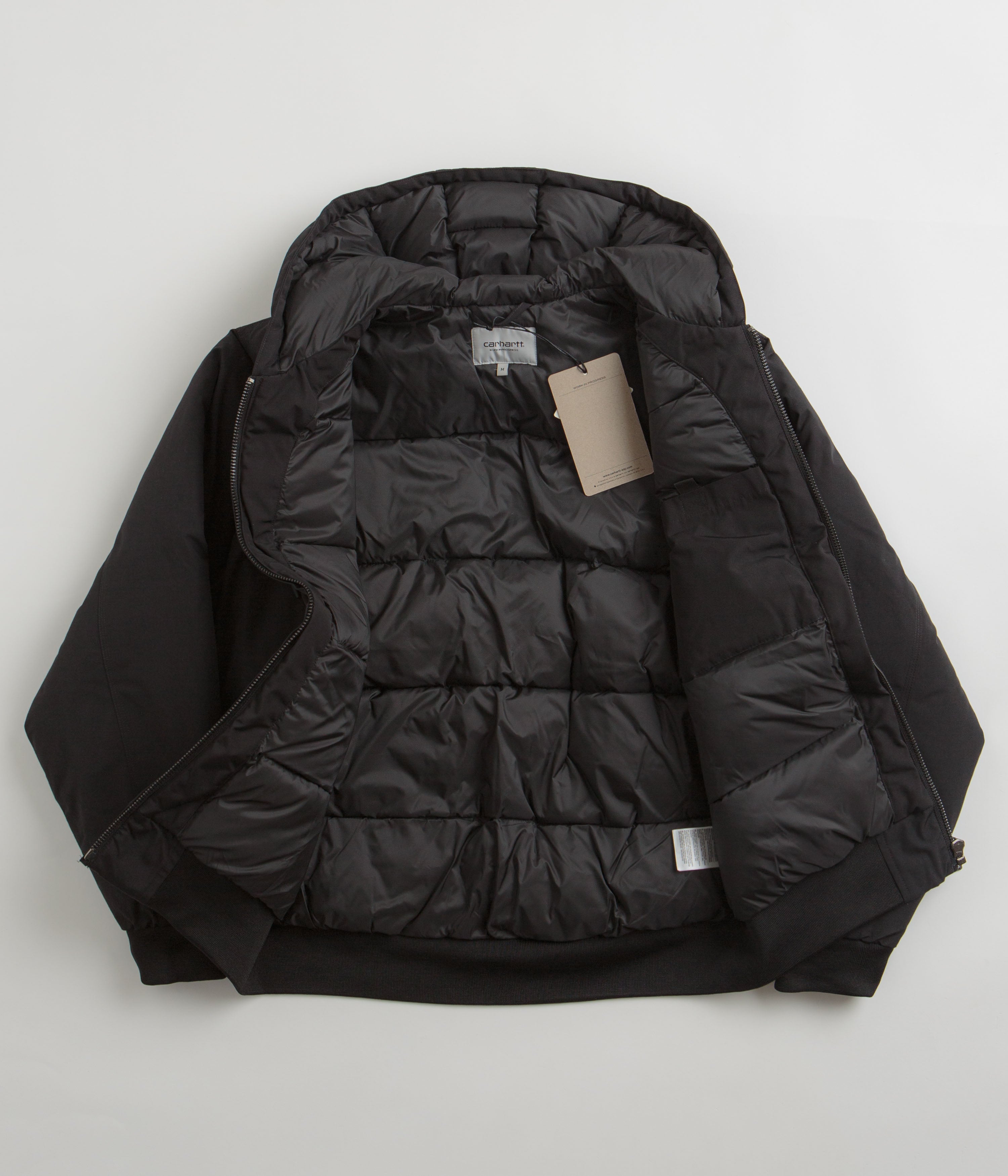 Carhartt Active Cold Weather Jacket for Men - Black - Waterproof & Insulated Winter Coat for Outdoor Work & Hiking