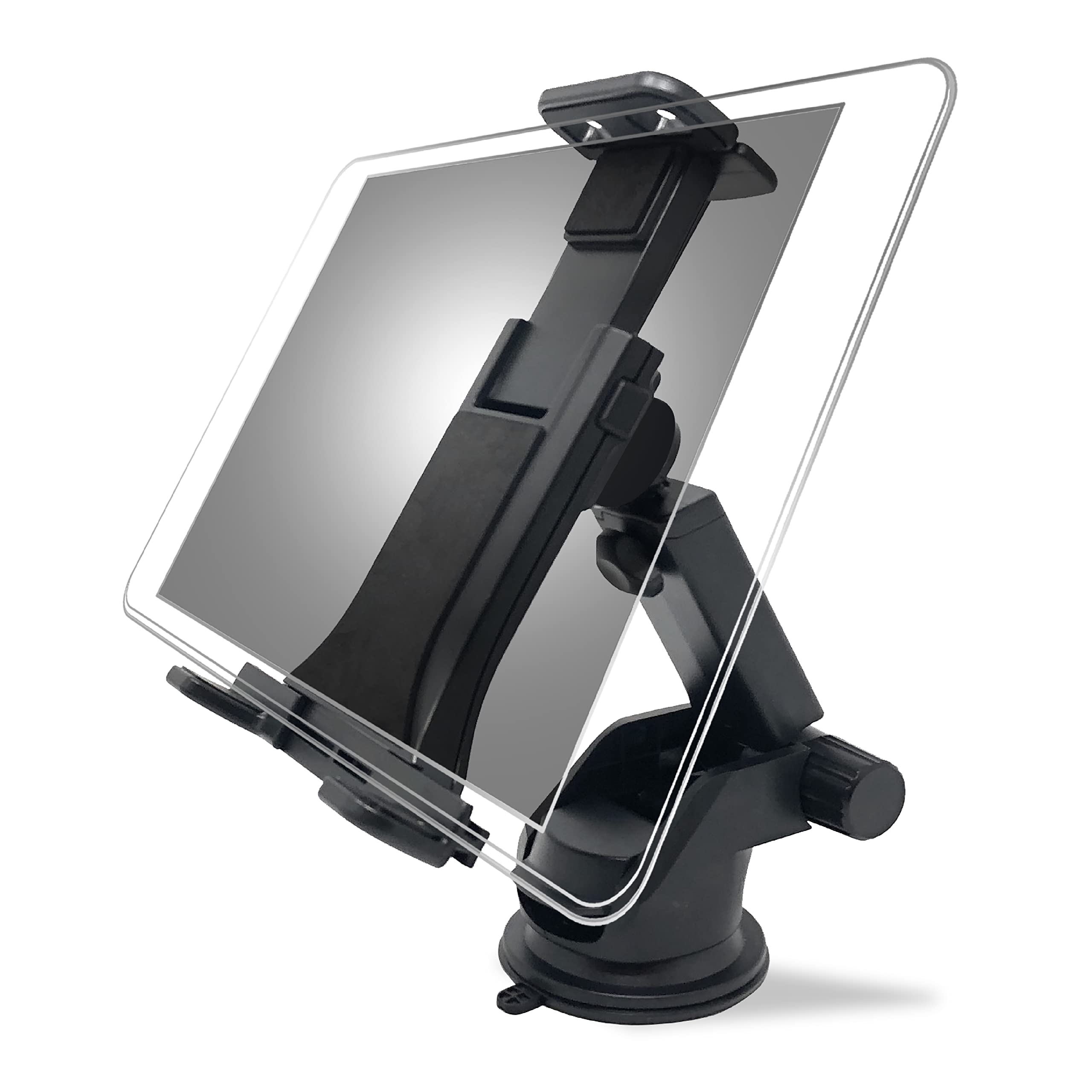 Universal Tablet Mount Holder Stand - Adjustable & Sturdy for iPad, Samsung, Kindle - Perfect for Bed, Car, Kitchen & Office Use