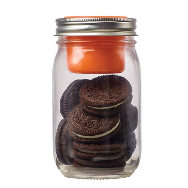 Mason Jar Lids - Airtight Snack Pack Lids for Food Storage - Perfect for Meal Prep, Canning, and On-the-Go Snacks