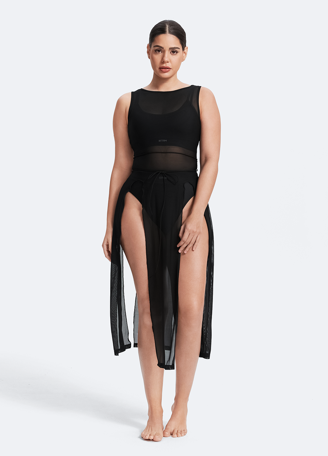 Elegant Dance Dress with Adjustable Ties - Perfect for Ballet, Latin, Ballroom & Performance Costumes