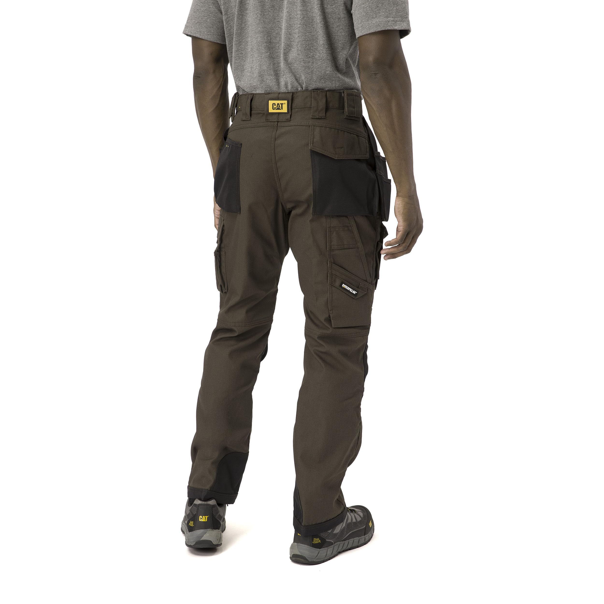 Caterpillar Men's Work Pants - Durable & Comfortable Workwear for Construction & Outdoor Jobs (Regular & Big & Tall Sizes Available) - Perfect for Builders, Mechanics & Landscapers