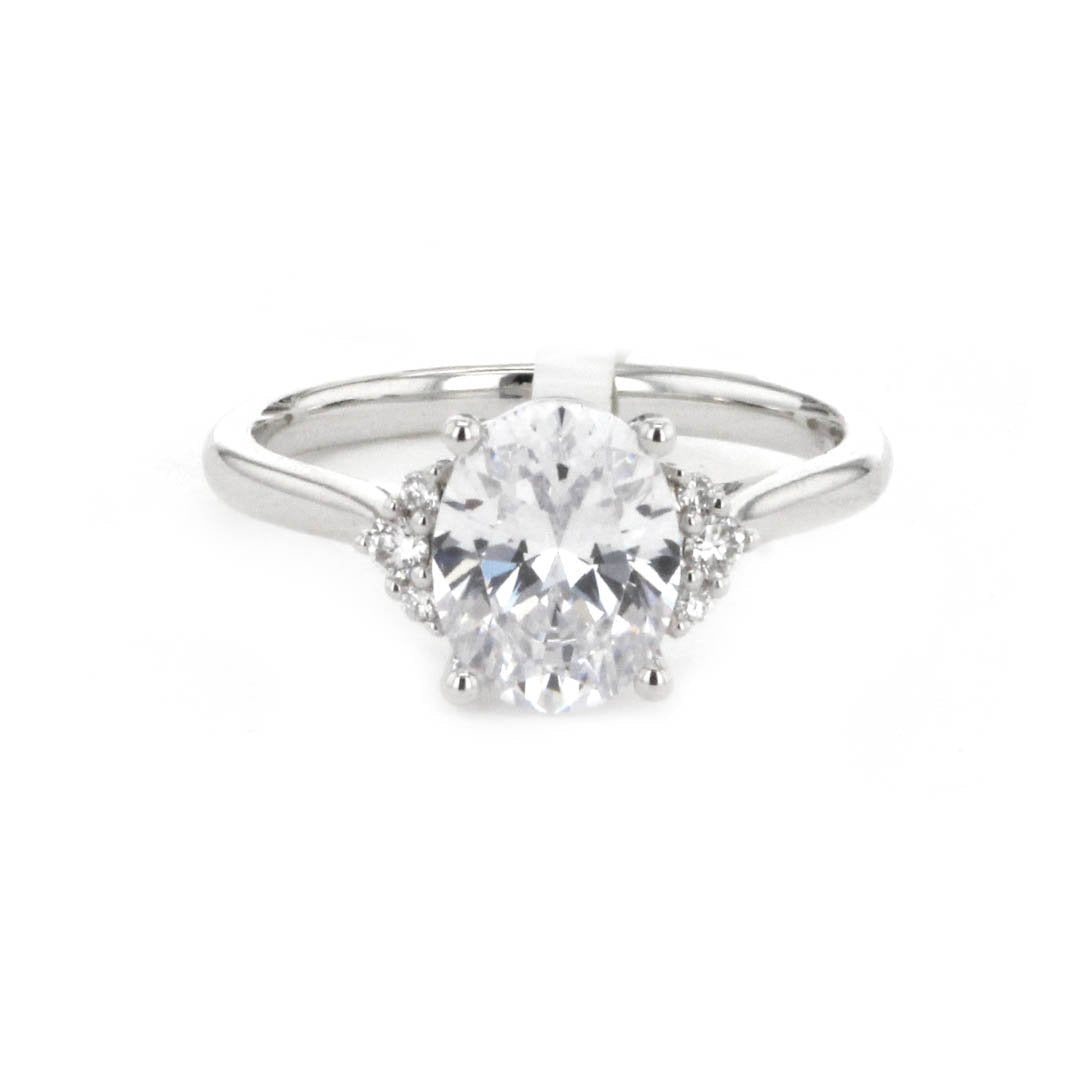 0.09 Carat Diamond Solitaire Engagement Ring for Women - Elegant Wedding Band, Promise Ring & Anniversary Gift - Perfect for Proposals, Bridal Jewelry & Special Occasions