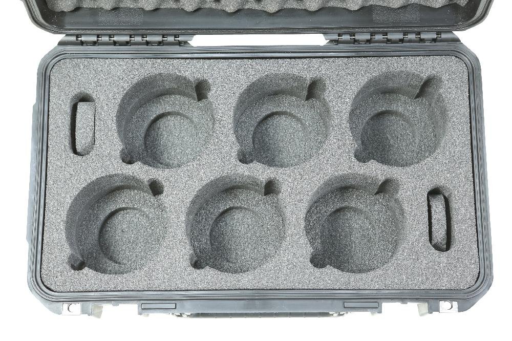SKB iSeries 3I-20118LENS Waterproof Hard Camera Case for Canon C300 C500 - Durable Black Protective Case for DSLR Cameras & Lenses - Perfect for Professional Videography, Travel & Outdoor Shooting
