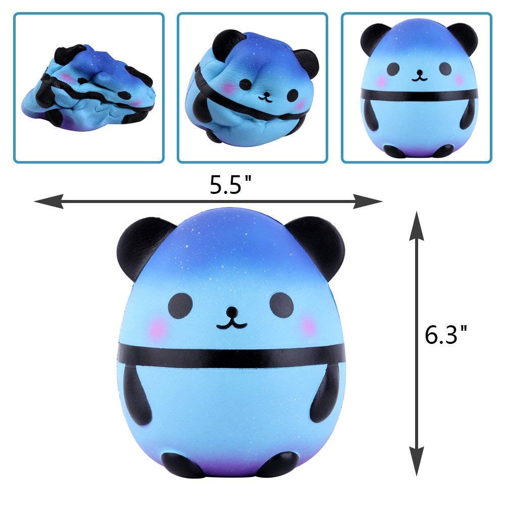 Galaxy Squishies Unicorn Panda - Kawaii Stress Relief Toys for Kids