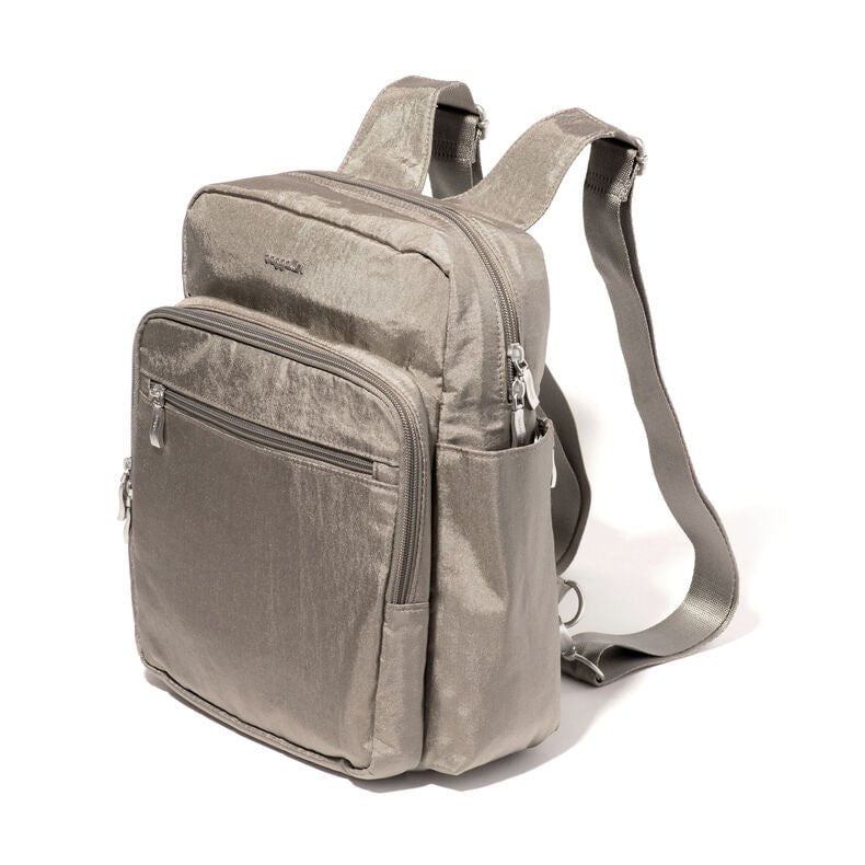 Baggallini Convertible Backpack Sling - Versatile Crossbody Bag for Women, Travel & Everyday Use | Lightweight, Water-Resistant & Multi-Functional