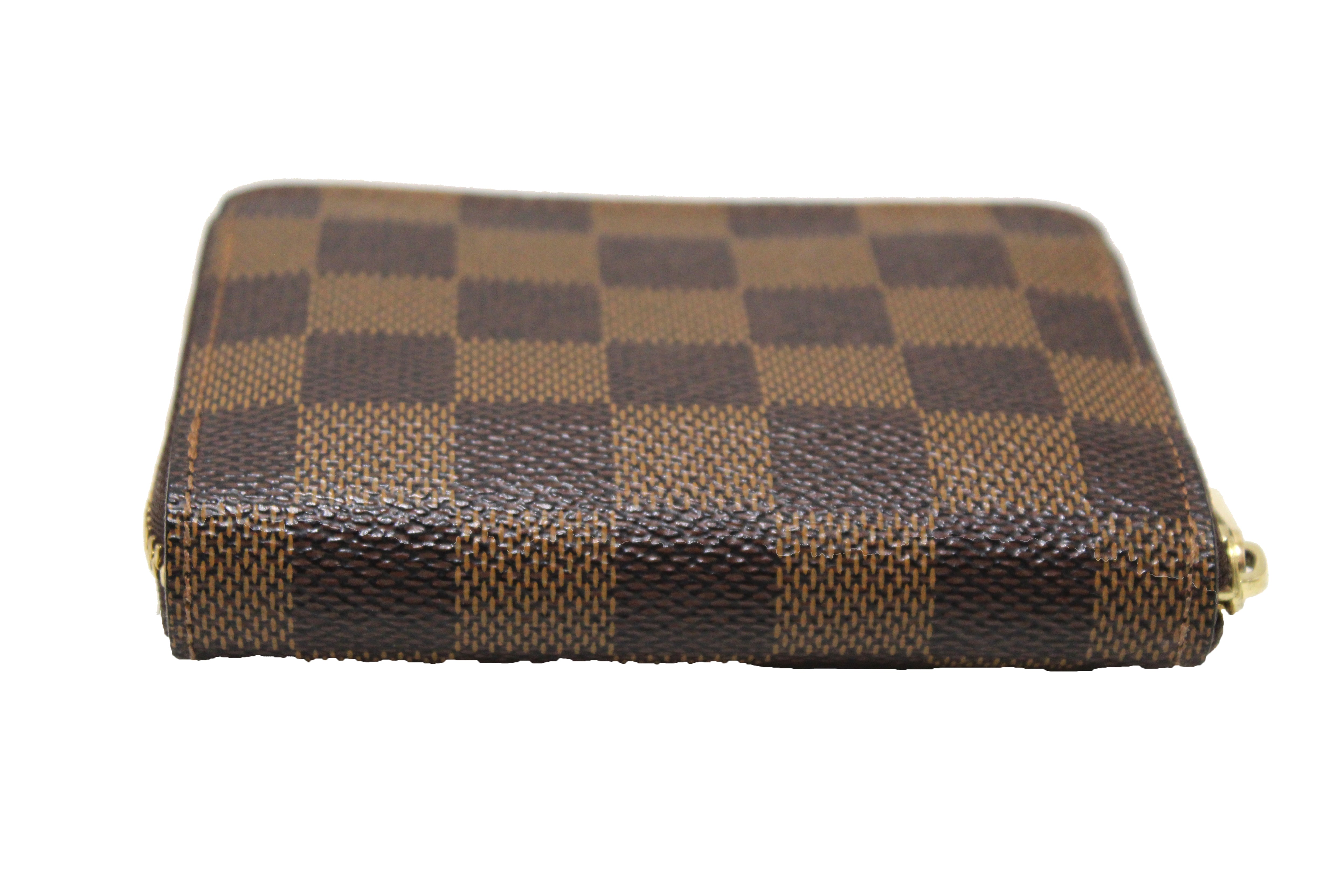 Authentic Louis Vuitton Damier Ebene Zippy Coin Purse Wallet - Stylish Compact Organizer for Cash, Cards & Coins | Perfect for Travel, Everyday Use & Luxury Gift Giving