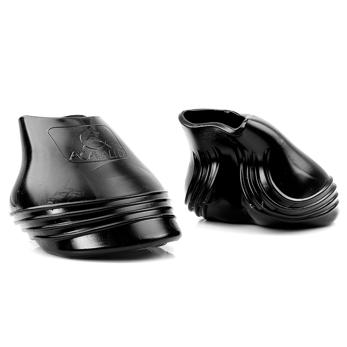 Acavallo Anatomic No Turn Gel Hoof Boot for Horses - Shock Absorbing & Secure Fit - Ideal for Trail Riding, Training & Injury Recovery