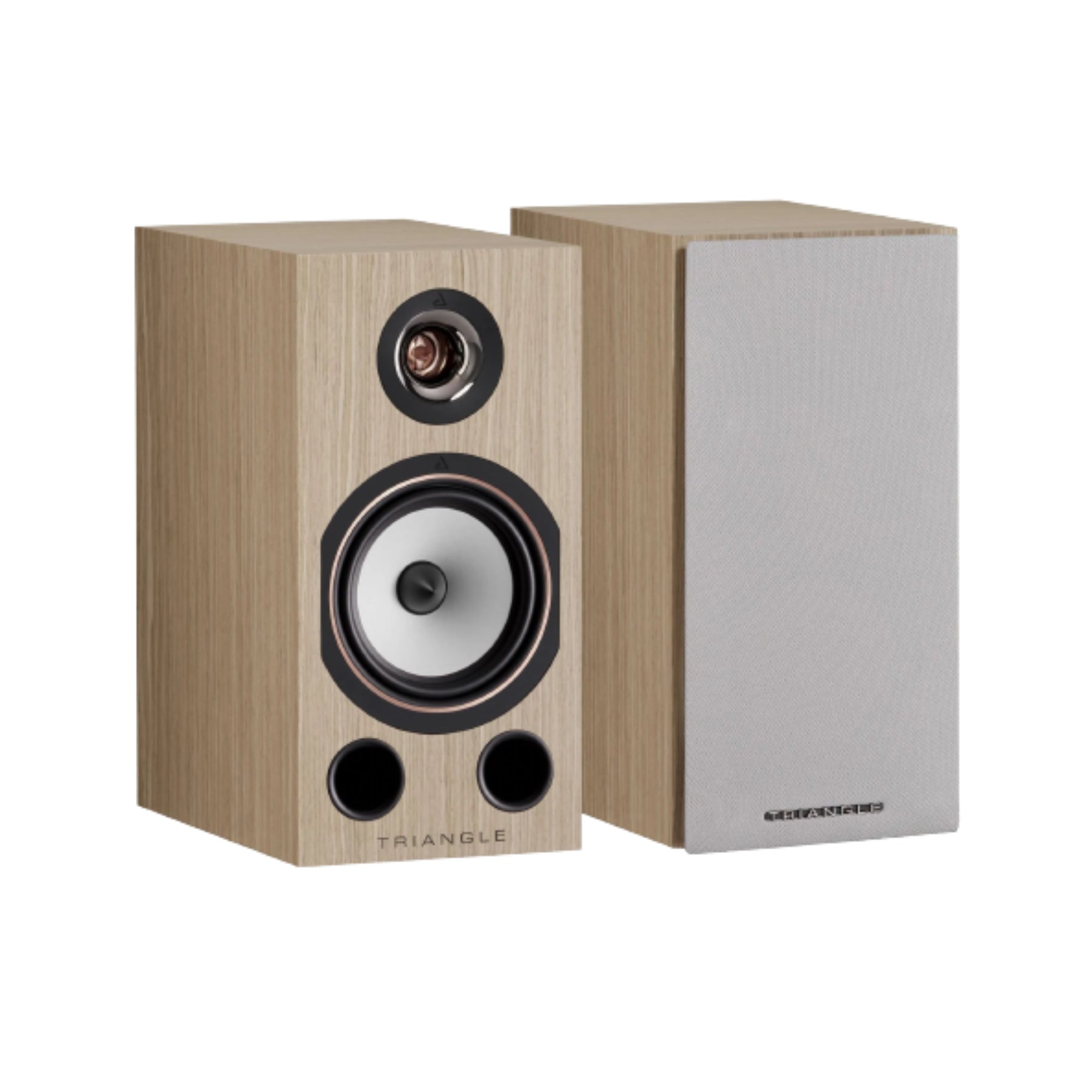 Triangle Comete 40th Anniversary Bookshelf Speakers Pair - High Fidelity Stereo Sound for Home Audio, Music Listening & Home Theater Systems