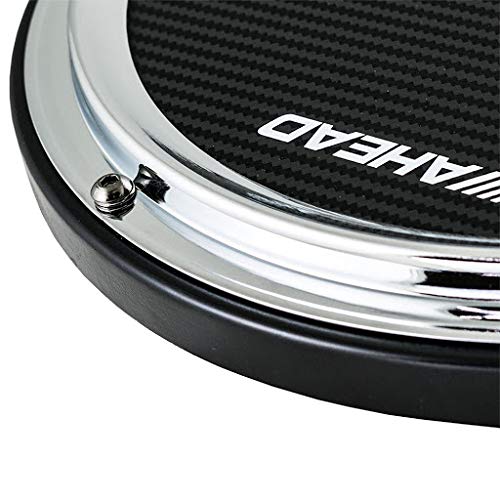 AHSHPCH Practice Pad - Premium Drum Practice Pad for Drummers - Perfect for Home, Studio & On-the-Go Drumming Practice