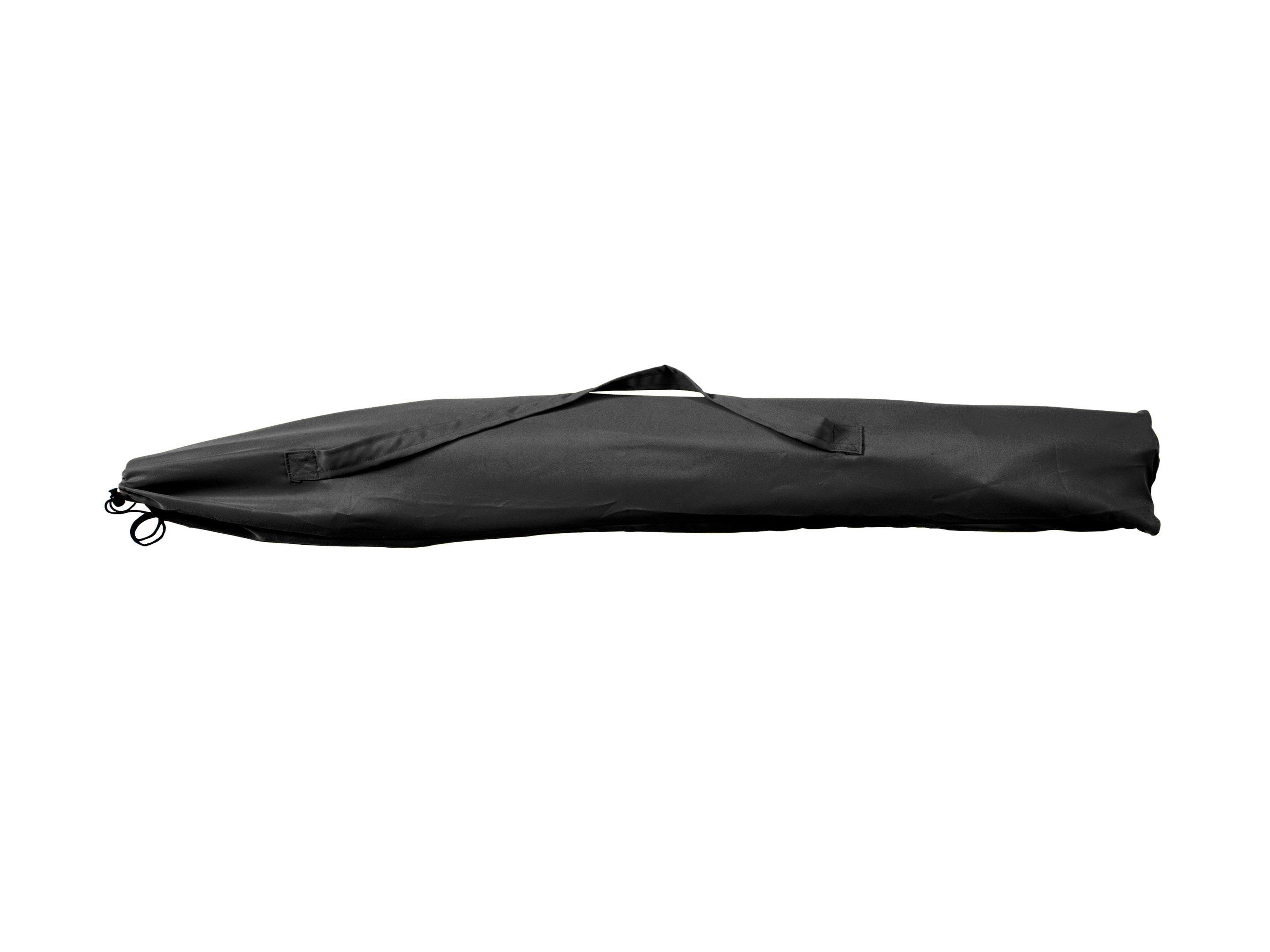 7.5ft Black Beach Umbrella - UV Protection, Windproof & Portable - Perfect for Beach, Poolside, Backyard & Outdoor Activities