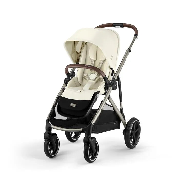 Gazelle S 2 Convertible Stroller - Lightweight Travel Stroller for Toddlers & Infants, Seashell Beige | Perfect for Air Travel, Shopping & Everyday Use