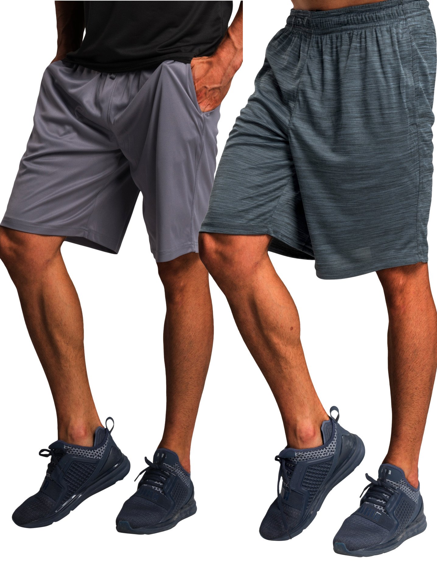 Men's Performance Running Shorts - Lightweight Gym & Basketball Shorts with Moisture-Wicking Fabric for Workouts, Jogging, and Sports Activities