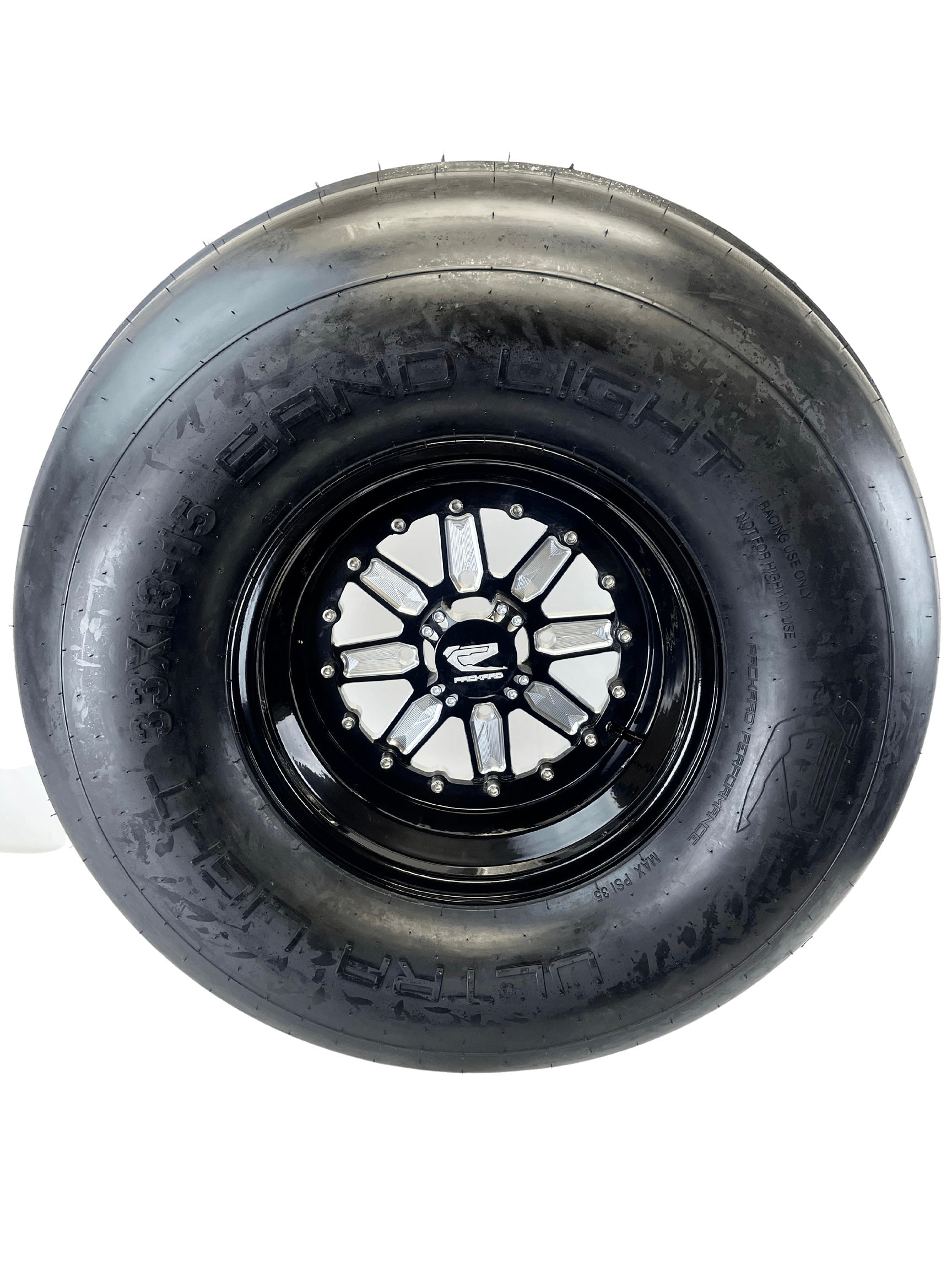 Packard Performance Sand Light Steer Tires 33x13x15 Front ATV/UTV Off-Road Tires - 32 Carcass for Dune Bashing, Desert Racing & Sand Dune Adventures