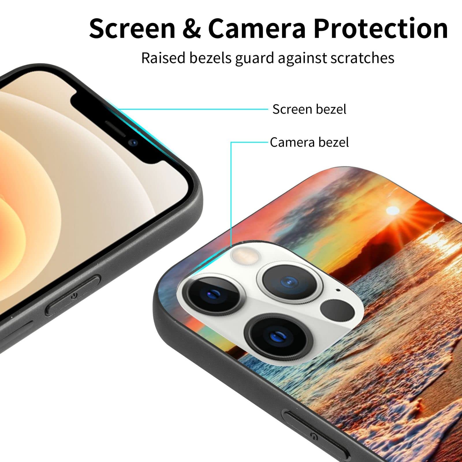 Premium Shockproof iPhone 11 Case - Soft TPU Slim Protective Cover with Sunset Design | Perfect Gift for Women & Girls | Ideal for Daily Use, Travel & Outdoor Activities
