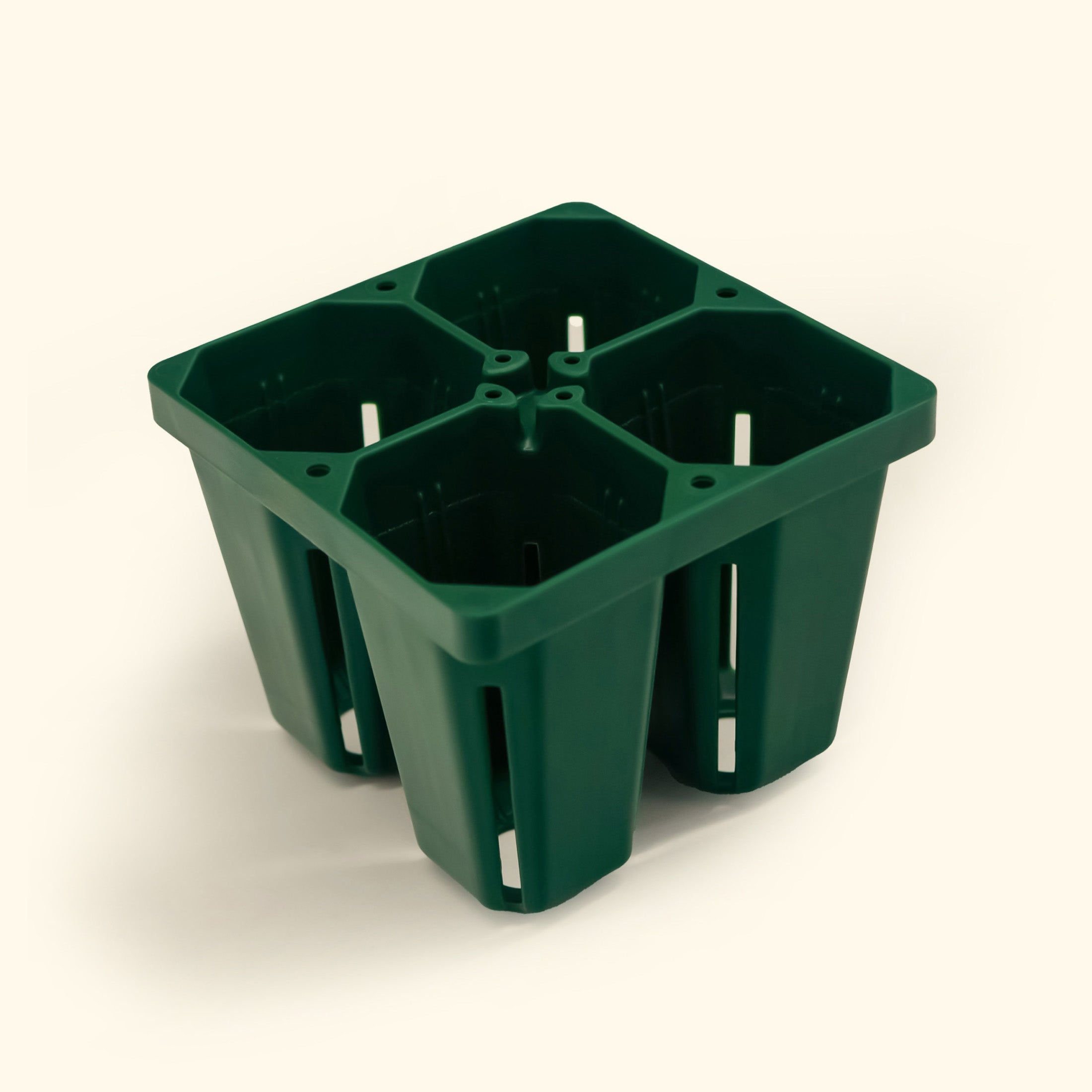 Large Seedling Trays for Plants - 10 Pack Durable Plastic Nursery Starter Trays with Drainage Holes - Perfect for Indoor Gardening, Greenhouse, and Home Vegetable Seed Starting