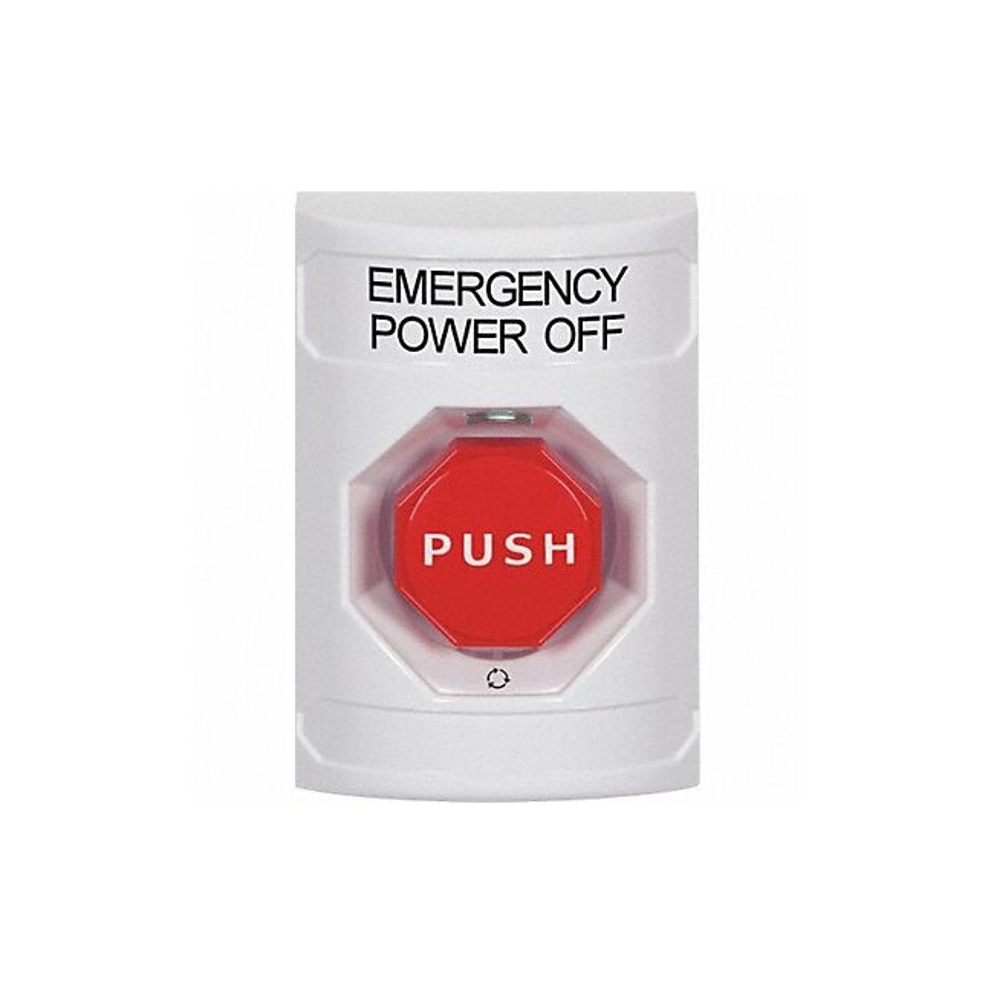 Safety Technology International Emergency Power Off Push Button - 3-1/4