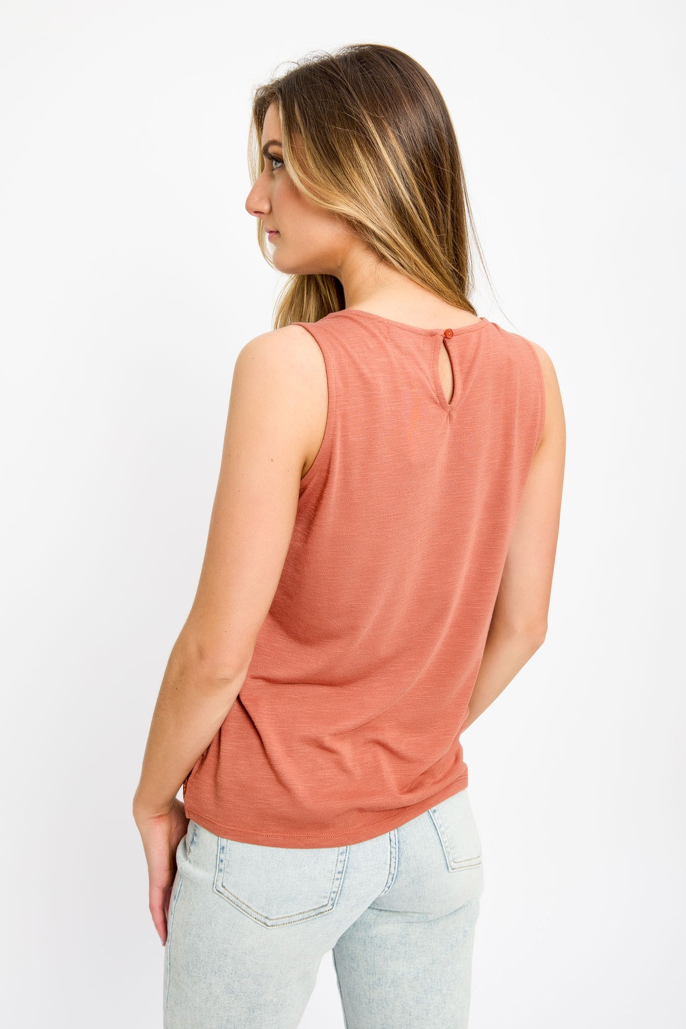 Crochet Front Sleeveless Top for Women - Summer Boho Chic Lace Yarn Knit Tank - Perfect for Beach, Music Festivals & Casual Outings