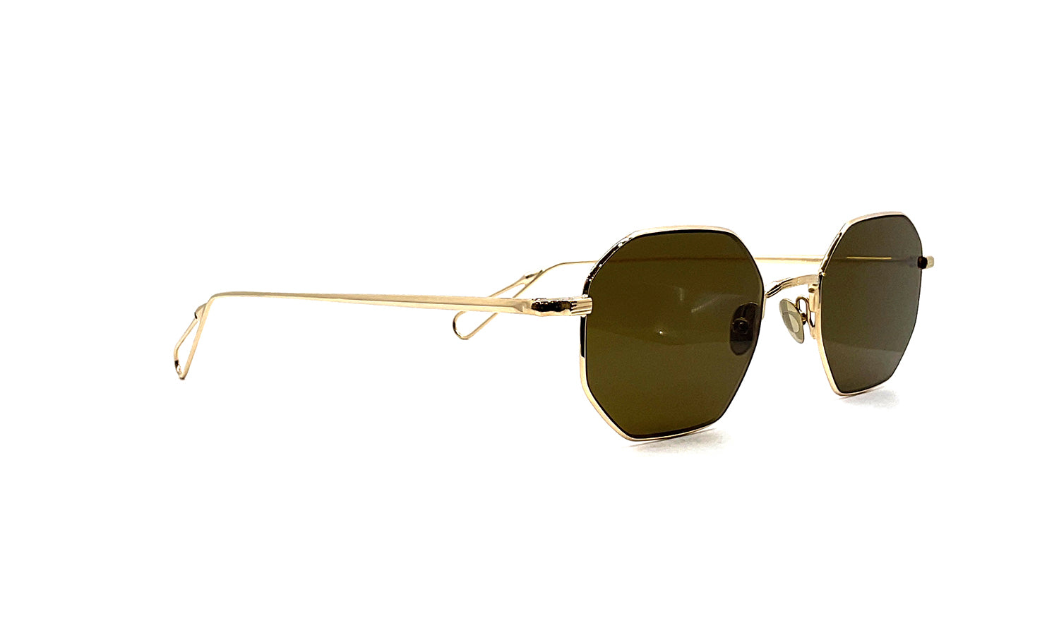 Ahlem Trocadero Sun Champagne Sunglasses - Luxury UV Protection Shades for Women & Men - Perfect for Beach, Driving & Outdoor Activities